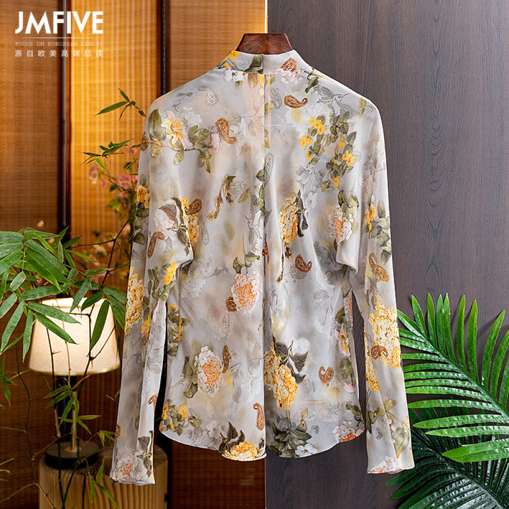 French Elegant Floral Sunscreen Shirt for Women 2025 Summer Style Versatile Thin Long Sleeve Cardigan Sunscreen Top for Women image 2