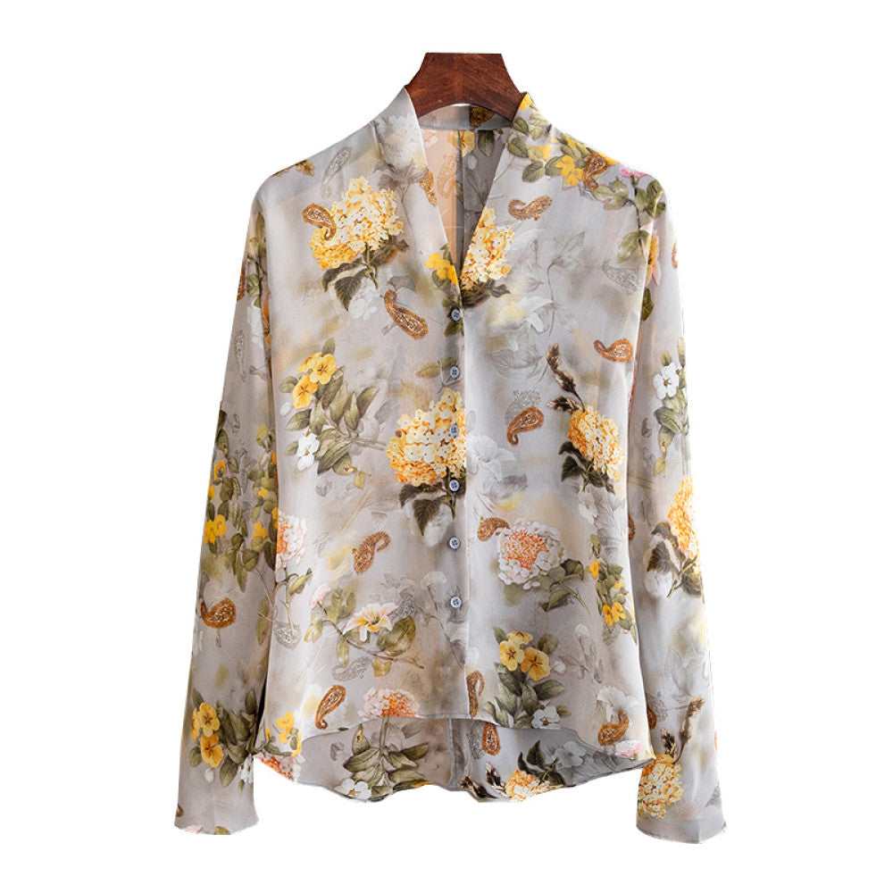 French Elegant Floral Sunscreen Shirt for Women 2025 Summer Style Versatile Thin Long Sleeve Cardigan Sunscreen Top for Women image 5