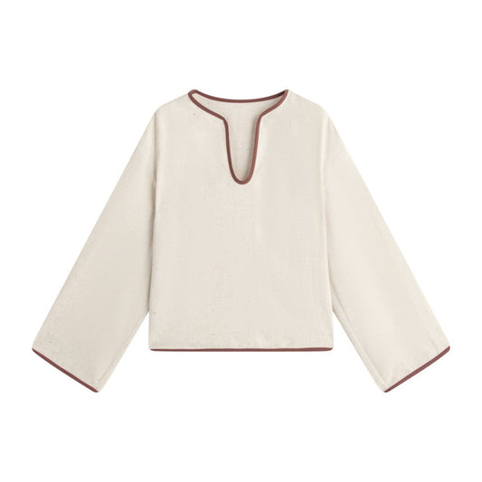 ASAYA3182 Colorful contrasting small top