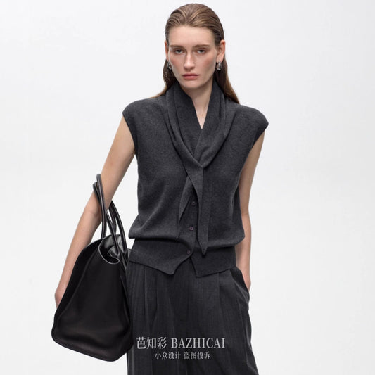 SAYA4729 – Cozy Chic Wool Vest ✨🍂