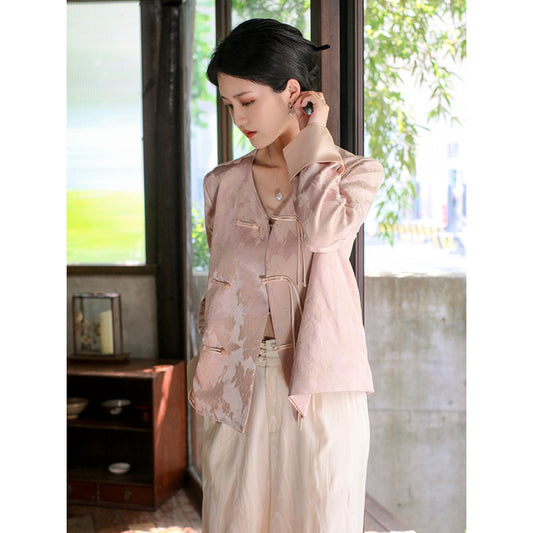 ASAYA3004 Fengzuo new long-sleeved tops Hanfu shirt jacket