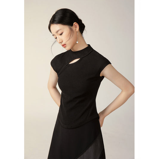ASAYA2985 New Chinese style knitted tops