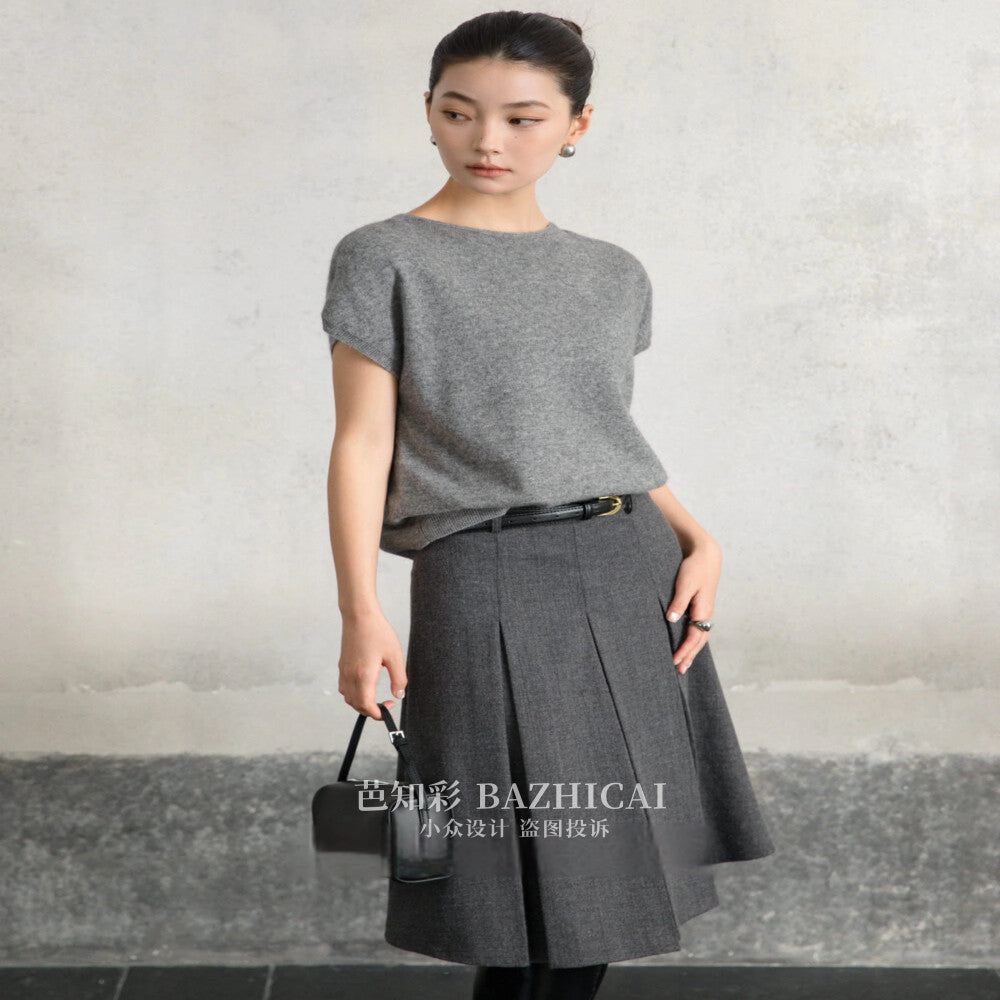 CY4077 Mumu Nian Nian C temperament niche design elegant skirt New product preview image 3