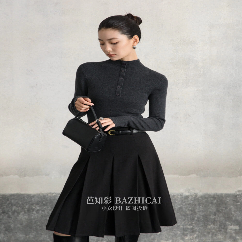 CY4077 Mumu Nian Nian C temperament niche design elegant skirt New product preview image 4