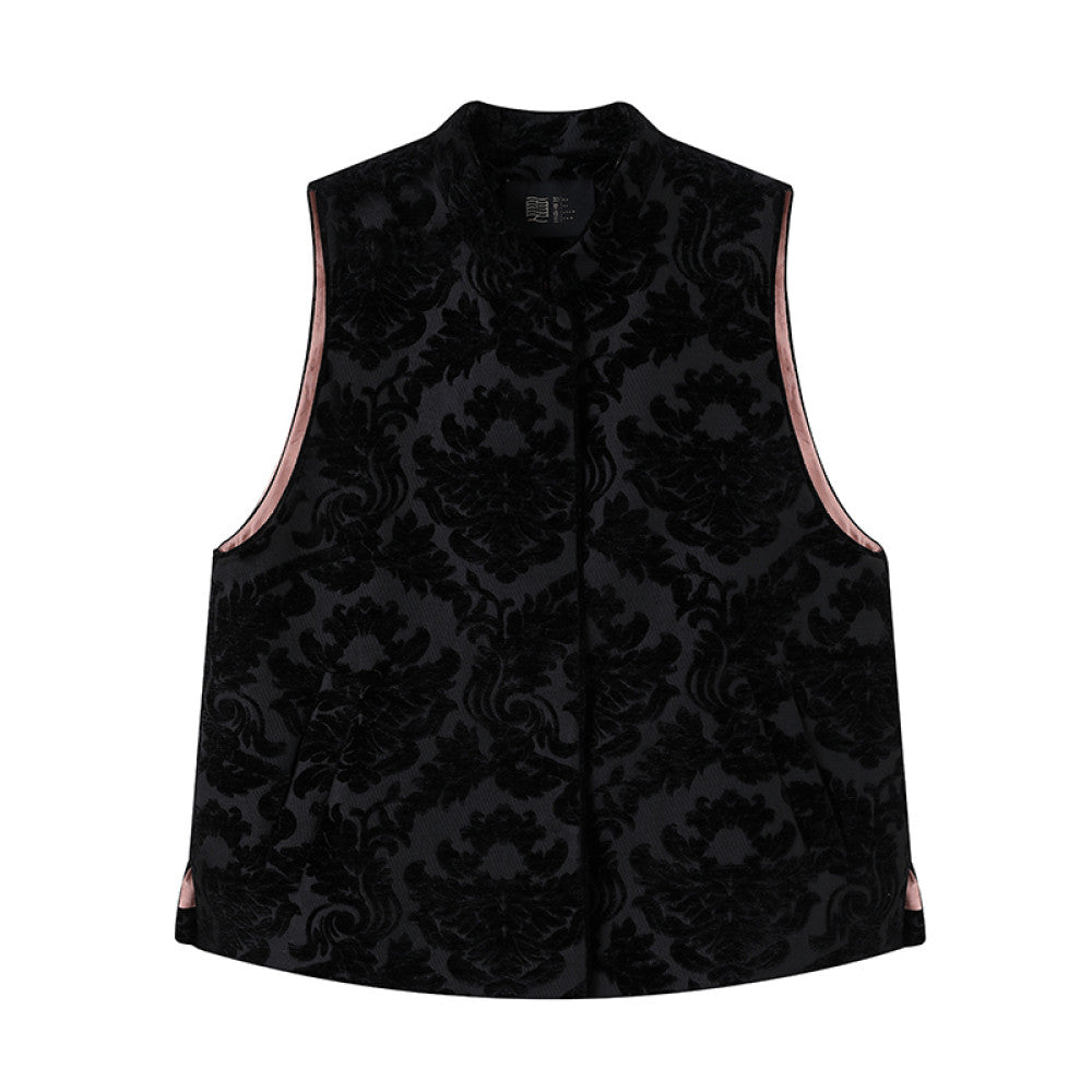 Ruyi Lianyun Autumn and Winter New Style Chenier Jacquard Cotton Jacket Women s Retro New Chinese Style Outerwear Shoulder image 18