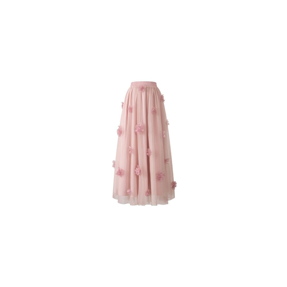 Wuyan Yihe Gusu Qu New Chinese style Acetic Acid Jacquard Heavy Industry Embroidered Top Crystal tassel Half Skirt image 22