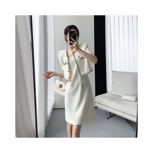 ASAYA2469 Summer new high-end French retro jacket