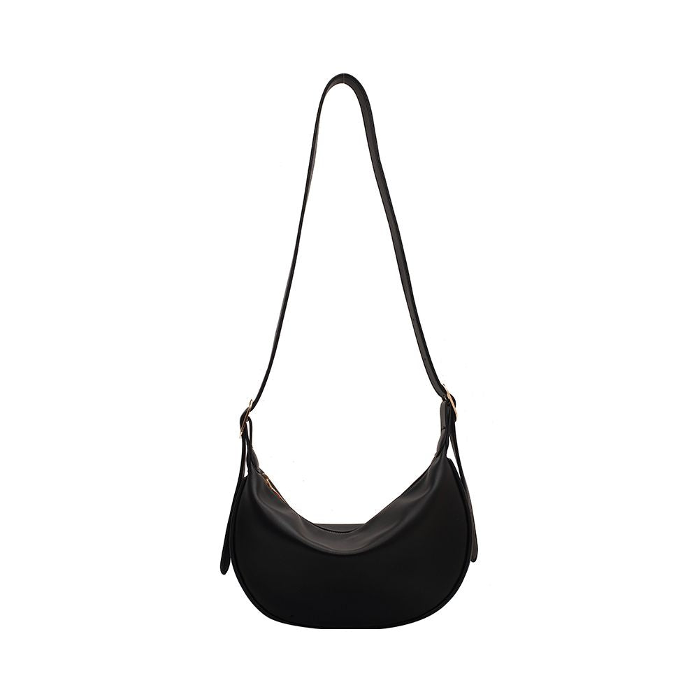 High end niche small bag for women 2025 new fashionable casual shoulder crossbody bag versatile black dumpling bag image 5