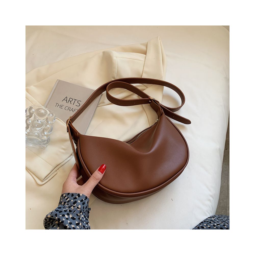 High end niche small bag for women 2025 new fashionable casual shoulder crossbody bag versatile black dumpling bag image 9