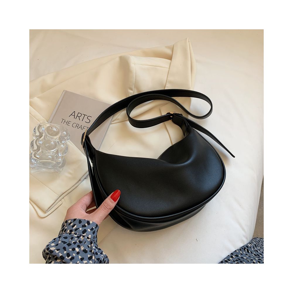 High end niche small bag for women 2025 new fashionable casual shoulder crossbody bag versatile black dumpling bag image 15