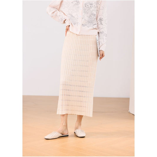 ASAYA2356 High Waist Knitted skirt