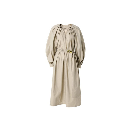 ASAYA2346 Mogas atmosphere high street B ready temperament casual body-covering slimming V-neck mid-length dress