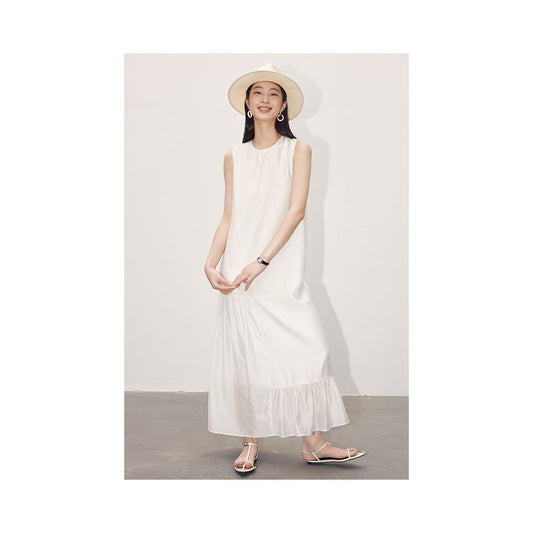 ASAYA2276 Elegant neck dress with fish tail skirt