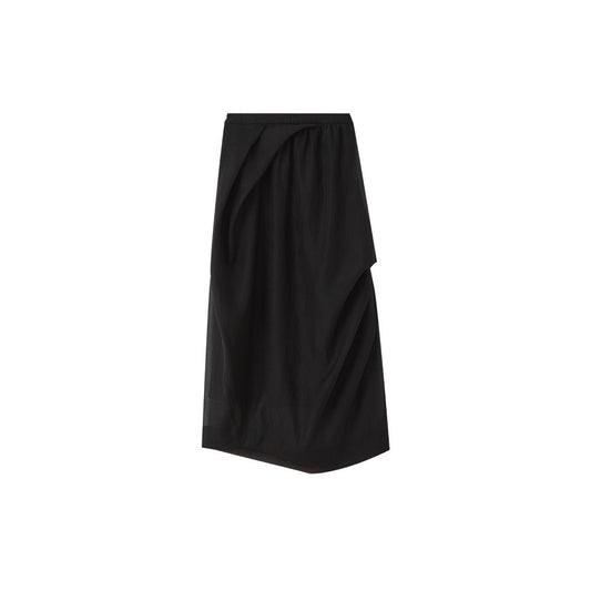 ASAYA2253 Double Hem Pleated Skirt
