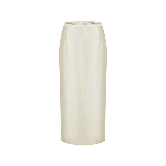 ASAYA2244 Silk wool light luxury vest skirt Top