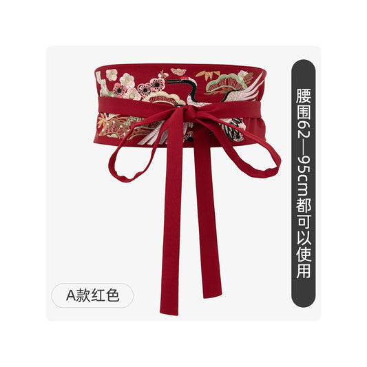 Asaya2112 : Hanfu belt retro embroidery style [Many Patterns]