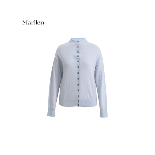 ASAYA4755 – Marllen Minimal Luxe Knit Cardigan 🌫️✨