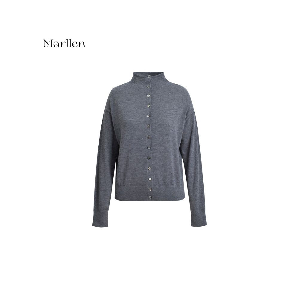 ASAYA4755 – Marllen Minimal Luxe Knit Cardigan 🌫️✨