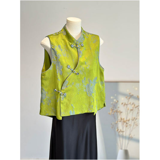 ASAYA4752 – Lime Blossom Brocade Set 🌿✨