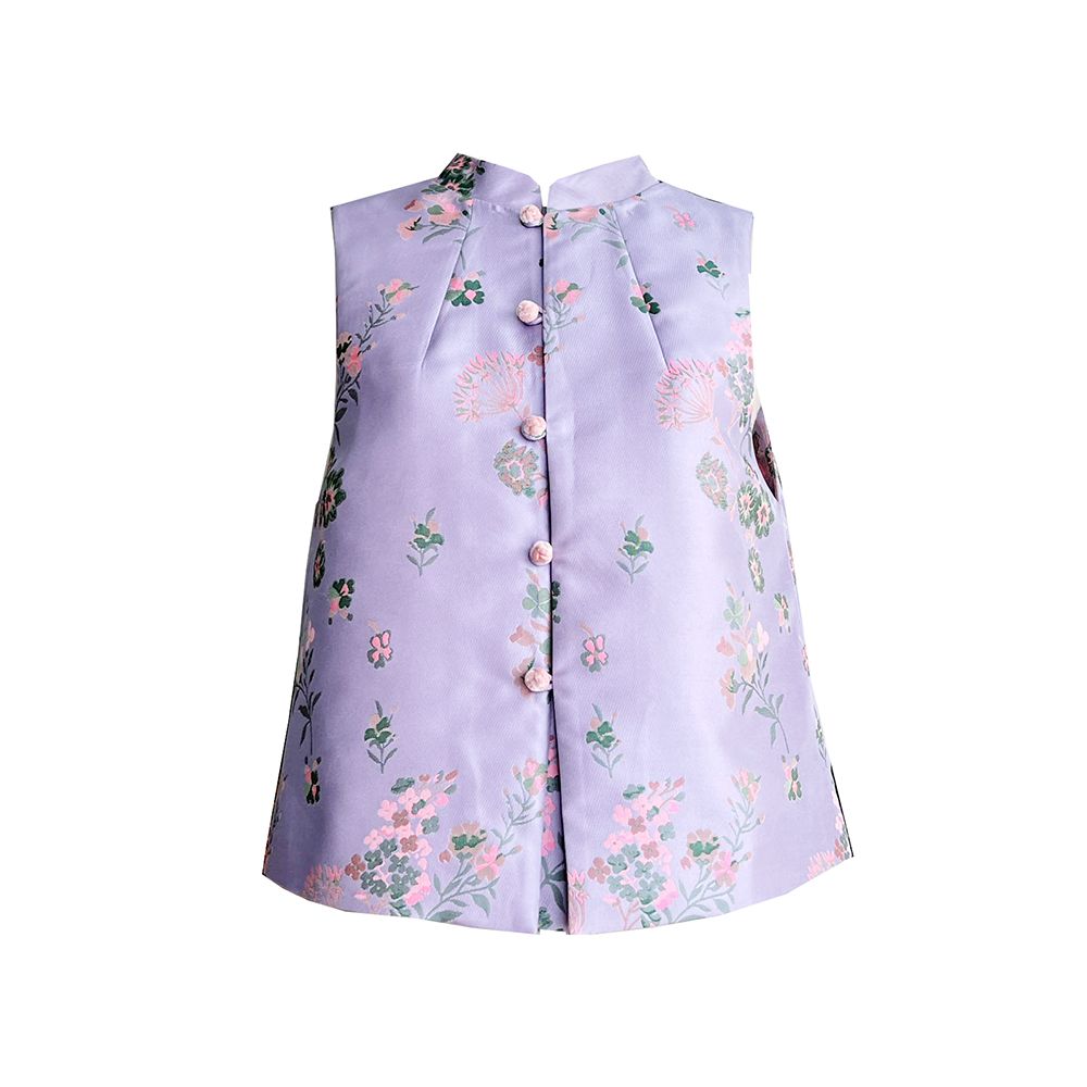 Tao Zhiyao Spring 2023 Vanilla Sky China Chic New Chinese Jacquard Spring and Autumn Sandwich Short Wallet Versatile image 8