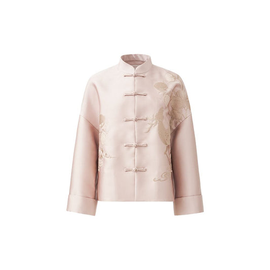 Asaya1494 - new Chinese style embroidery hand-buttoned top jacket