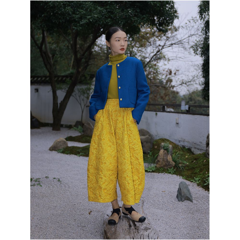 Cerfmia Xiaolu Miya Gilded series original new Chinese three dimensional flower bloomers image 2