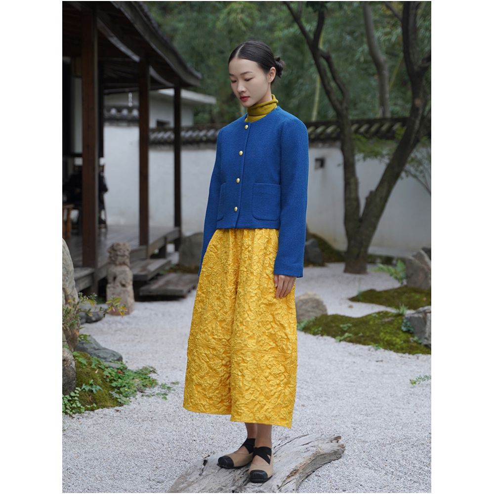 Cerfmia Xiaolu Miya Gilded series original new Chinese three dimensional flower bloomers image 4