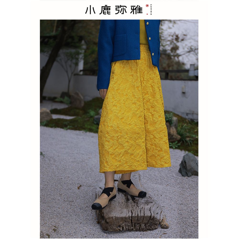 Cerfmia Xiaolu Miya Gilded series original new Chinese three dimensional flower bloomers image 0