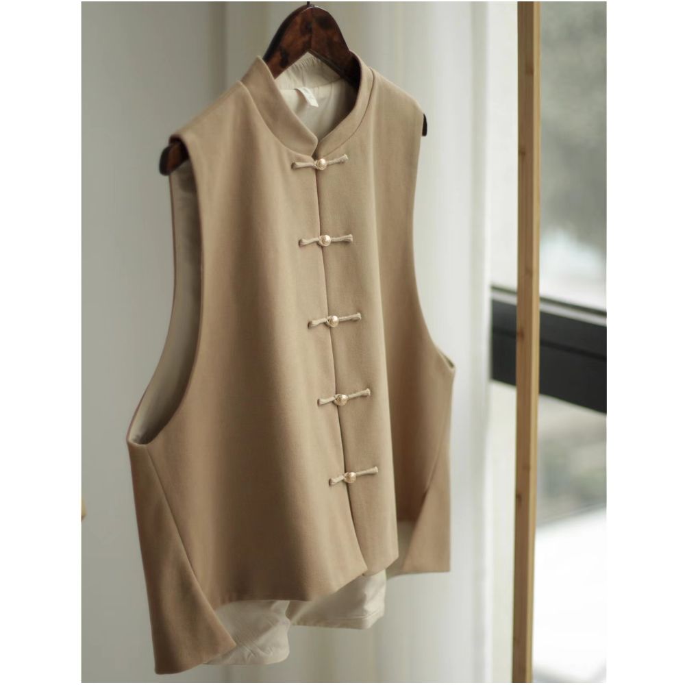 New Chinese style retro original improved vest bi entry image 22