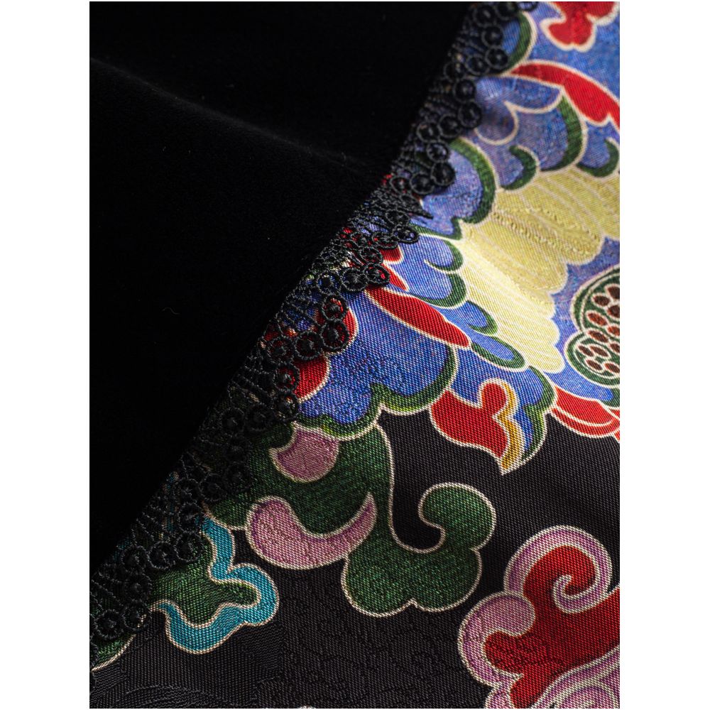 Jiaqi Ruixi Authentic Mulberry Silk True Velvet New Chinese style elegant and sophisticated versatile embroidered vest image 3