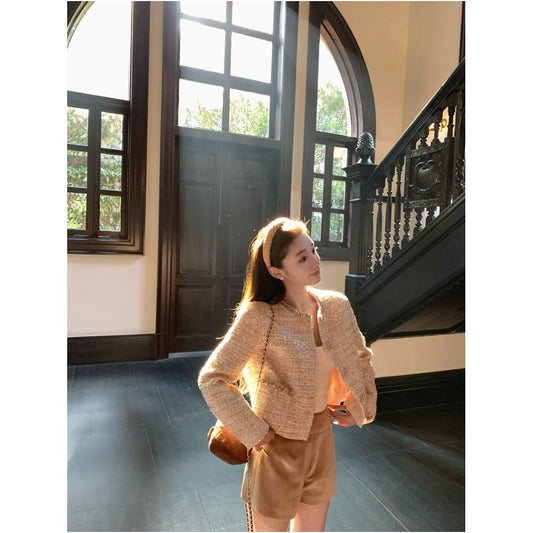 ASAYA4795 – Sparkle Tweed Luxe Jacket ✨🥂