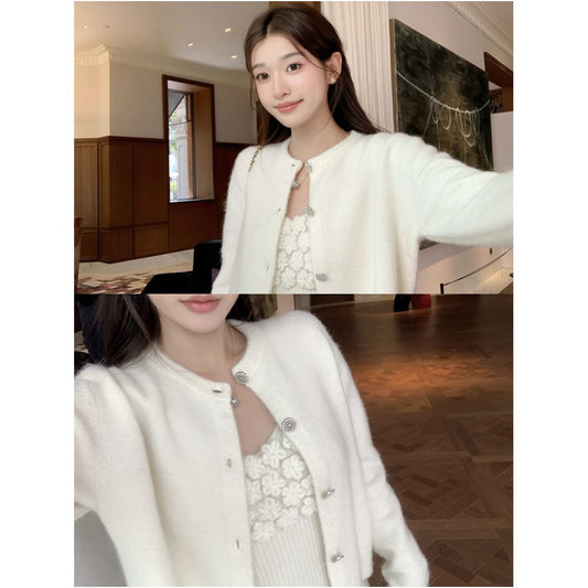 ASAYA4793 – Cozy Bloom Knit Set ❄️🌸