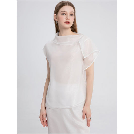 Asaya1392 - Secret Box Fairy Wind Spirit Dance Double Layer Silk Organza Top