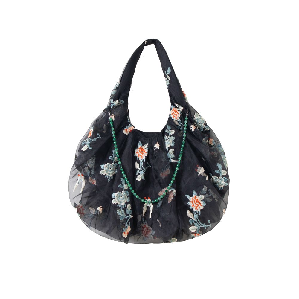 ASAYA4817 – Cloud Blossom Embroidered Tote 🌸👜