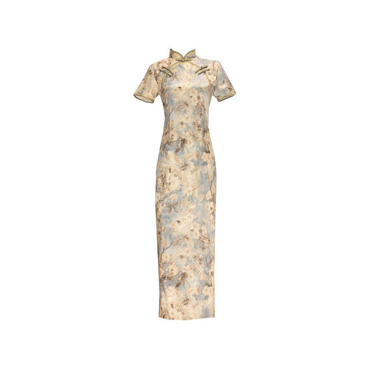Asaya310 - new retro Republican style young women s summer long style socialite temperament high end