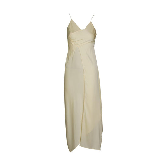 Asaya0399 - Design Summer Silk Irregular Splicing Split Strap Dress Evening Dress