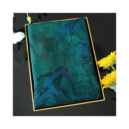 ASAYA4914 – Jiangshan Heritage Silk Shawl 🏞️