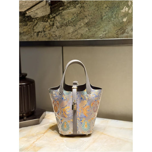 ASAYA4979 – Celestial Brocade Mini Tote ✨🌸