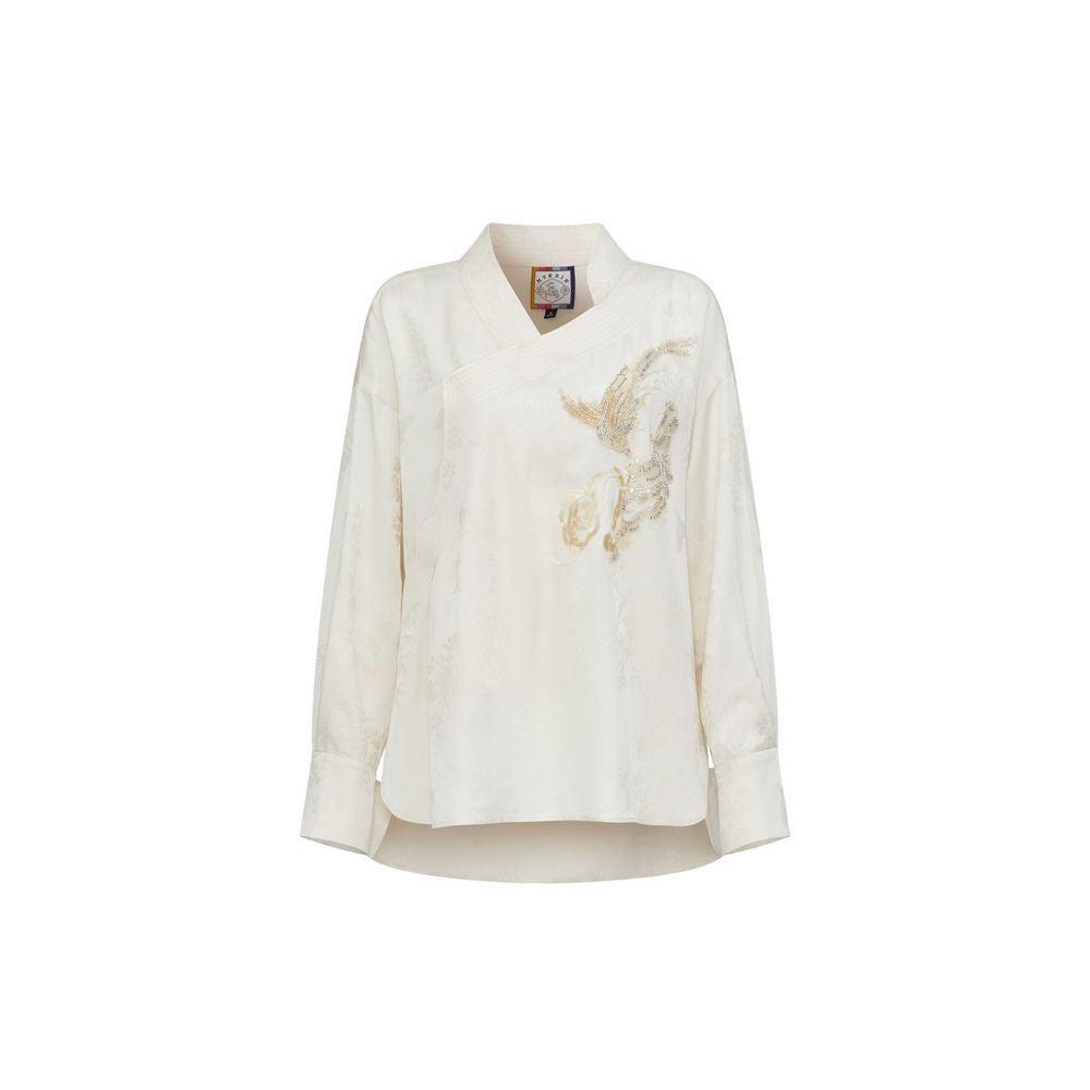 ASAYA5059 – Ivory Phoenix Brocade Set 🕊️✨