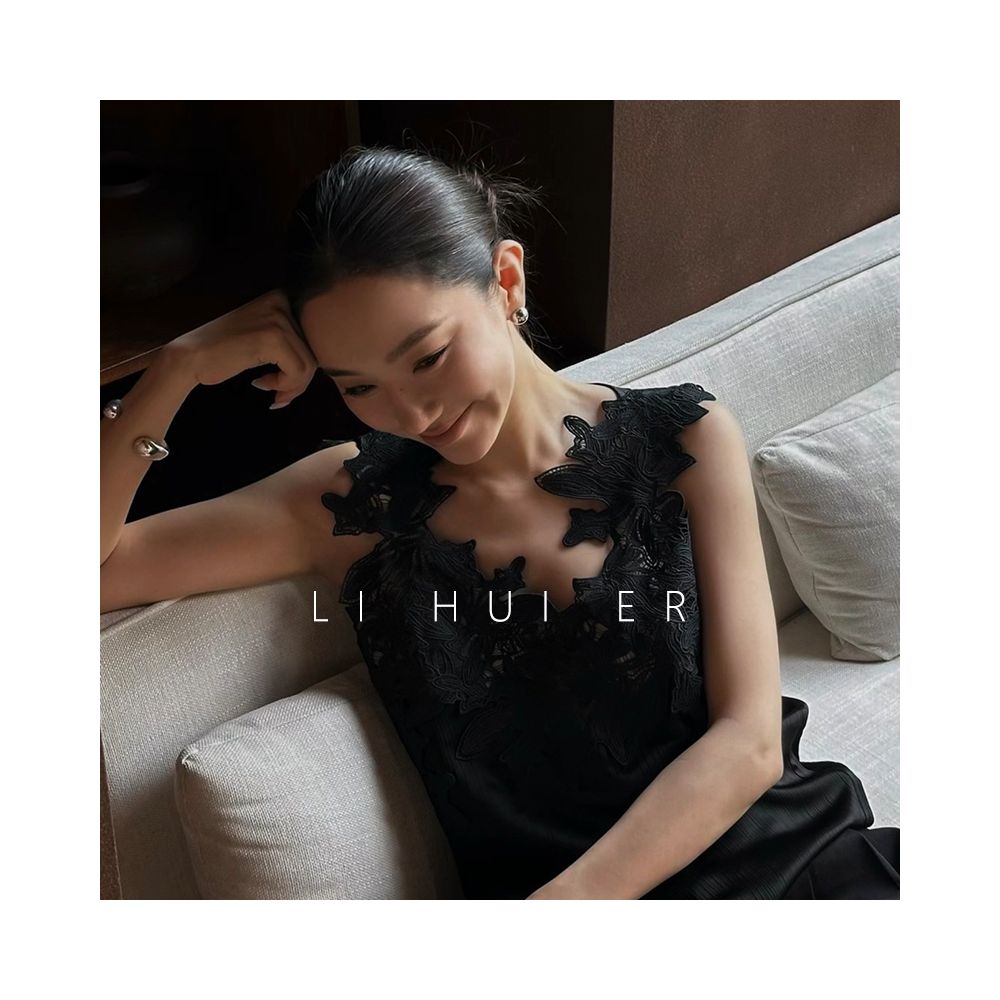 LiHuiEr Li Huier Summer Mint Super beautiful sleeveless tops for women summer outdoor wear camisole inner wear image 0