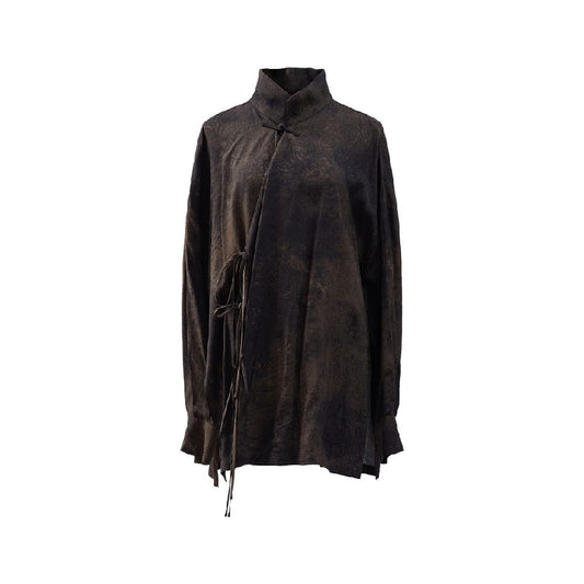 ASAYA5101 – Ink Flow Relaxed top 🖤☁️