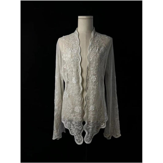 ASAYA5125 – Noir Lace Reverie Blouse 🖤🕊️