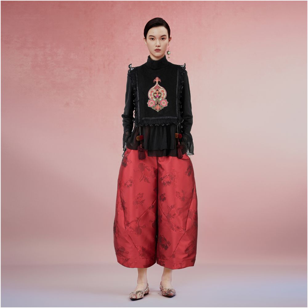 Jiqiu Guer New Chinese Style Vest High End Spring and Autumn Vest with Embroidered Tassels Ethnic Style Fashionable Resort Women image 3