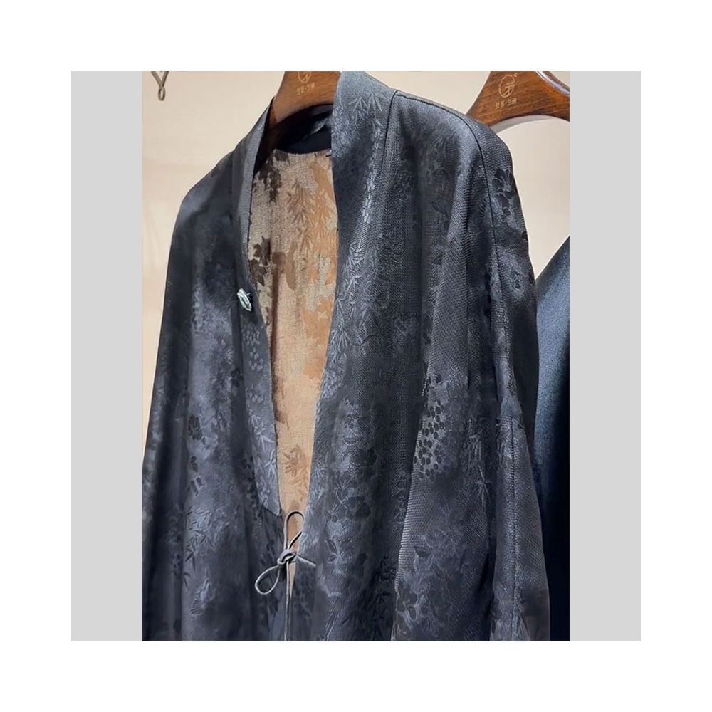 New Chinese style women s clothing Chinese style skirt set high end top shirt camisole skirt two piece set 2025 autumn new item image 3