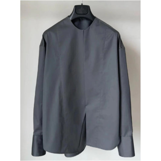 ASAYA5281 – Modern Sculpt Collar Shirt ⬛✨