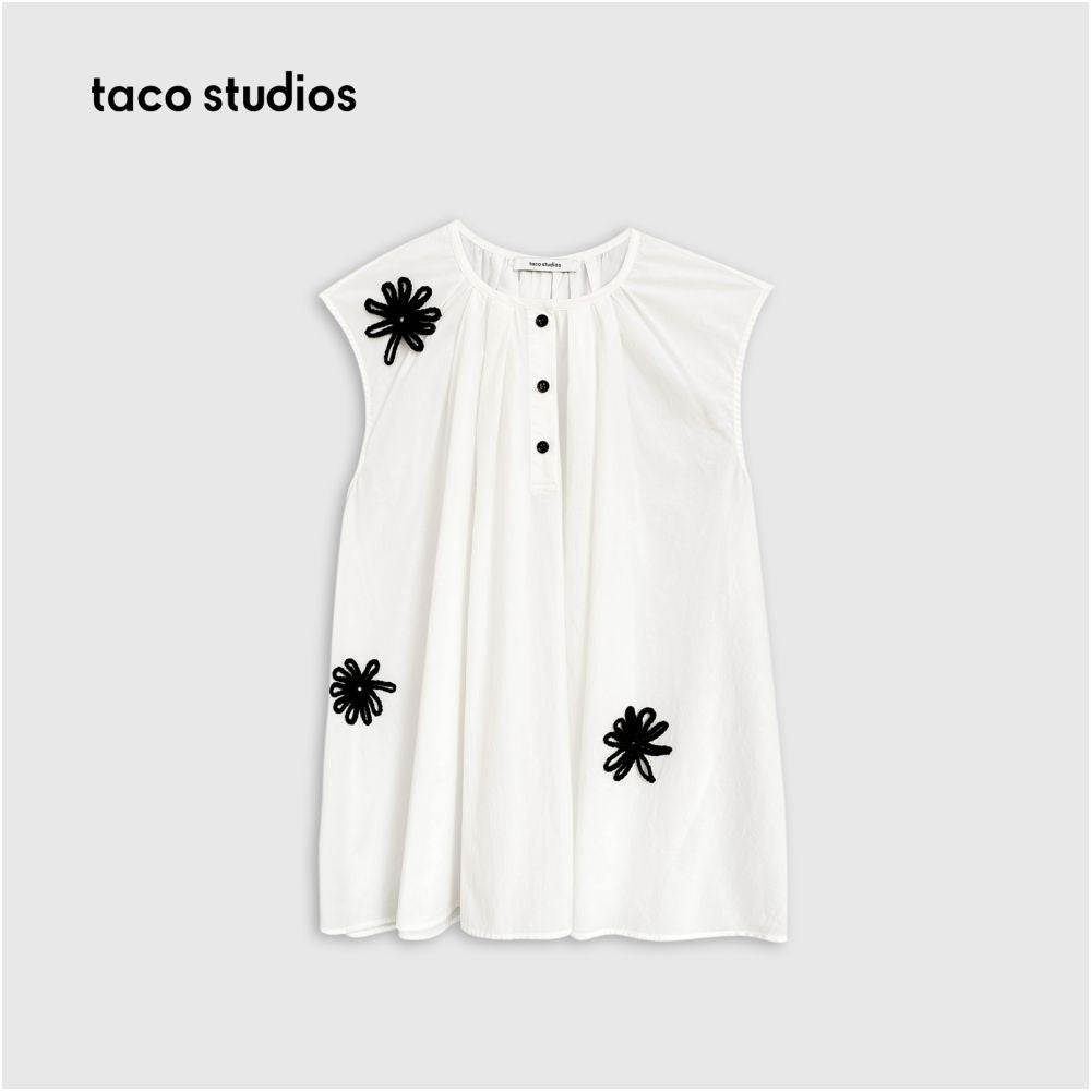 ASAYA5388 – Bloom Breeze Cotton 🌿🤍