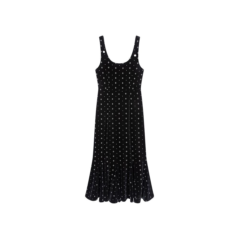 ASAYA5417 – Velvet Fleur Ensemble ✨🖤