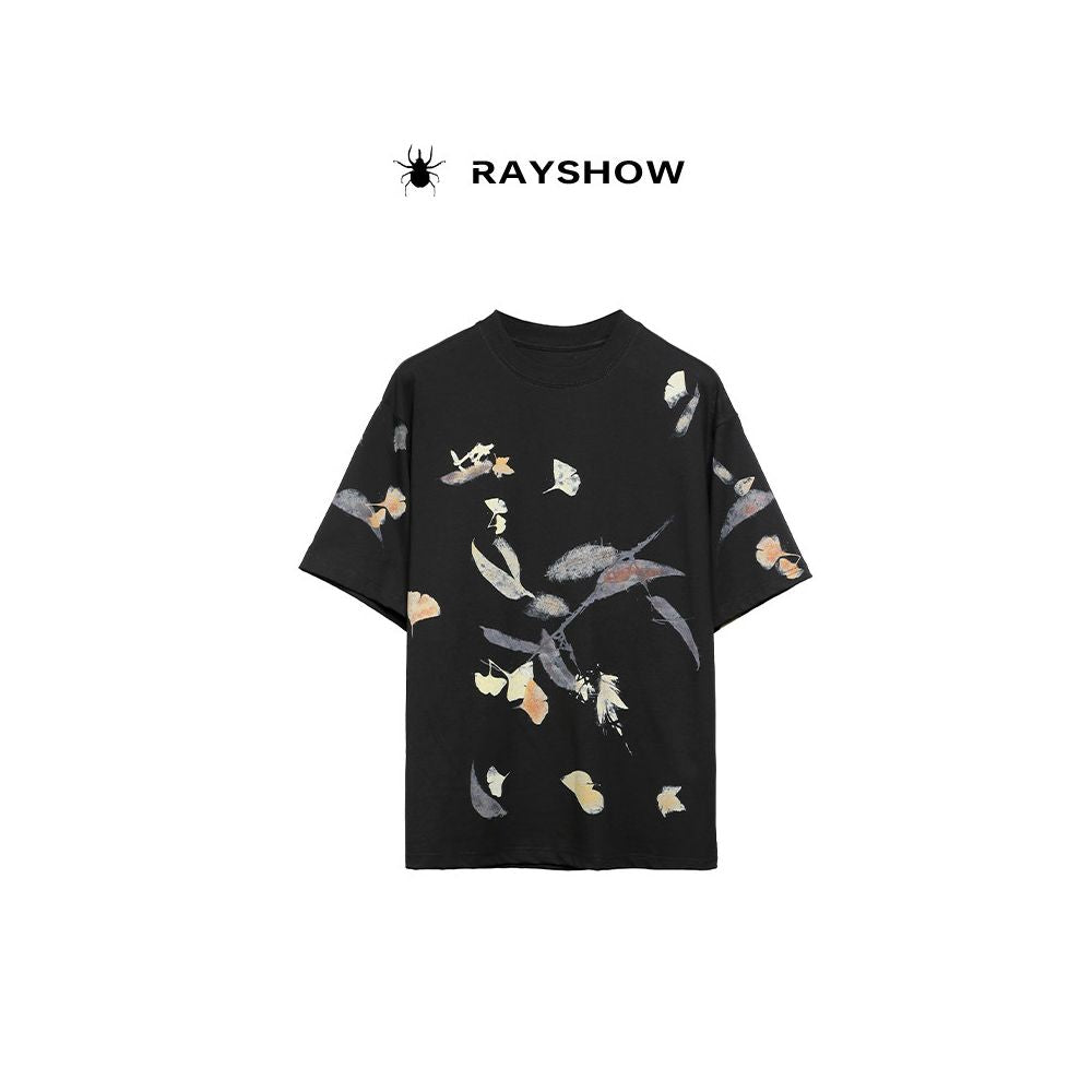 ASAYAHomme1519 – Lunar Eclipse Pleated Shirt 🌘✨