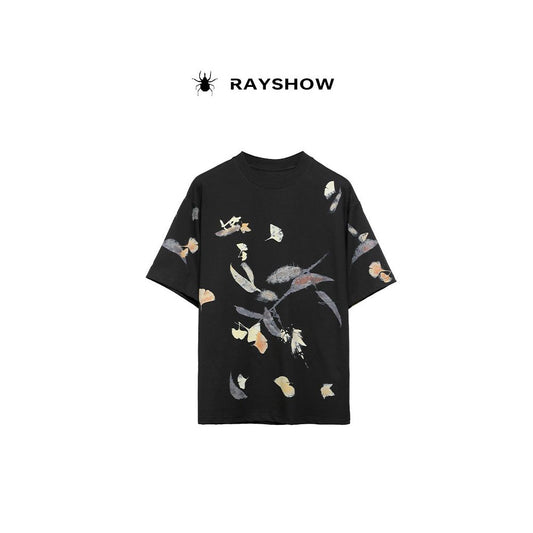 ASAYAHomme1519 – Lunar Eclipse Pleated Shirt 🌘✨