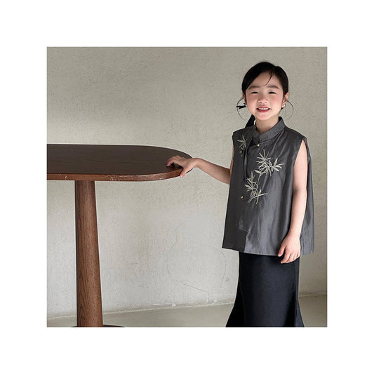 ASAYAKIDS275 – Junior Urban Piping Trousers ⚪️⚫️